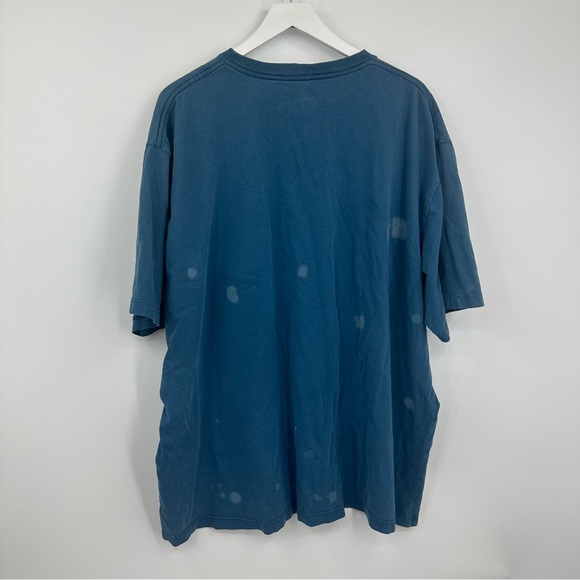 Carhartt Custom Bleach Splatter Short Sleeve Shirt Size 3XL Upcycled - Picture 6 of 6